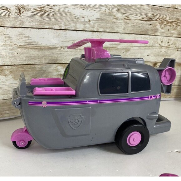 PAW Patrol Transforming Helicopter 2 Figures Dog Bath For Possible Repair 2 READ - Picture 7 of 16